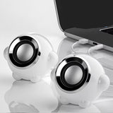 Home Wired Cute Multimedia Usb Subwoofer Mini Speakers