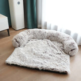 Soft Pet Mat Dog Bed Blanket Cushion Washable Rug for Couches & Cars - Plush Velvet, Removable & Warm