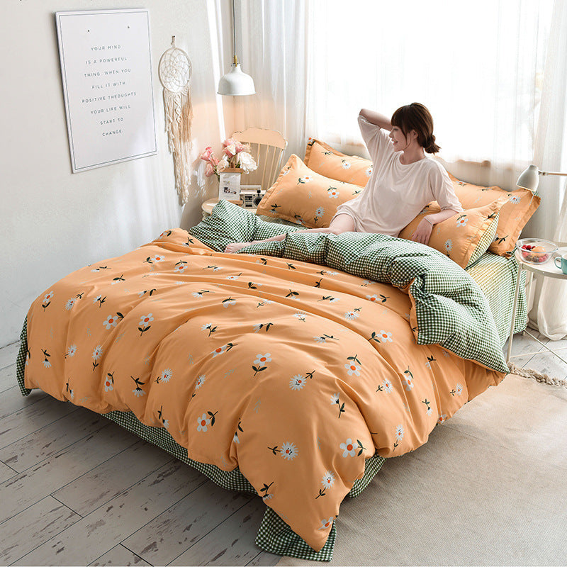 Four-piece Set Of Bed Sheets, Home Textile Manufacturers Wholesale Bedding