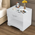 Modern High-gloss Bedside Table Storage Cabinet With One Drawer
