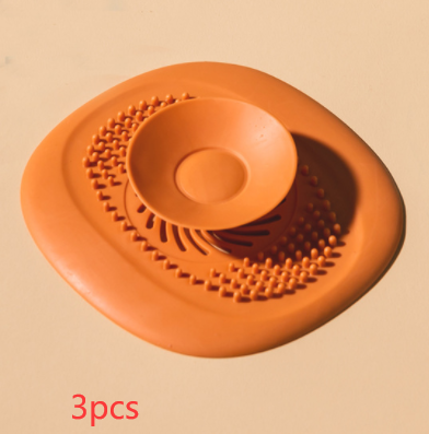Bathroom Washbasin Drain Hair Catcher Kitchen Sewer Nausea Deodorant Cover Seal Insect-proof Sink Floor Drain Cover - Minihomy