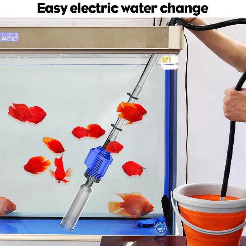 Efficient Electric Aquarium Water Change Pump Cleaning Tools For Fish Tank Water Filter Pump