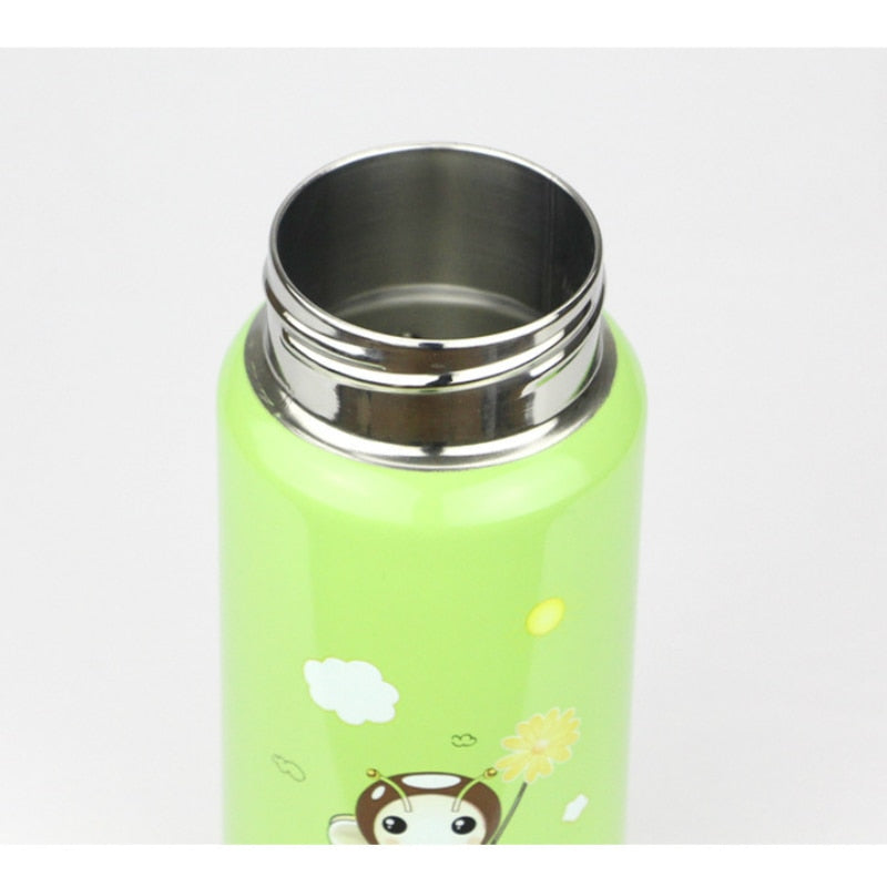 Baby stainless steel insulated feeding bottle