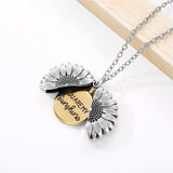 Double-sided Alloy Flower Short Clavicle