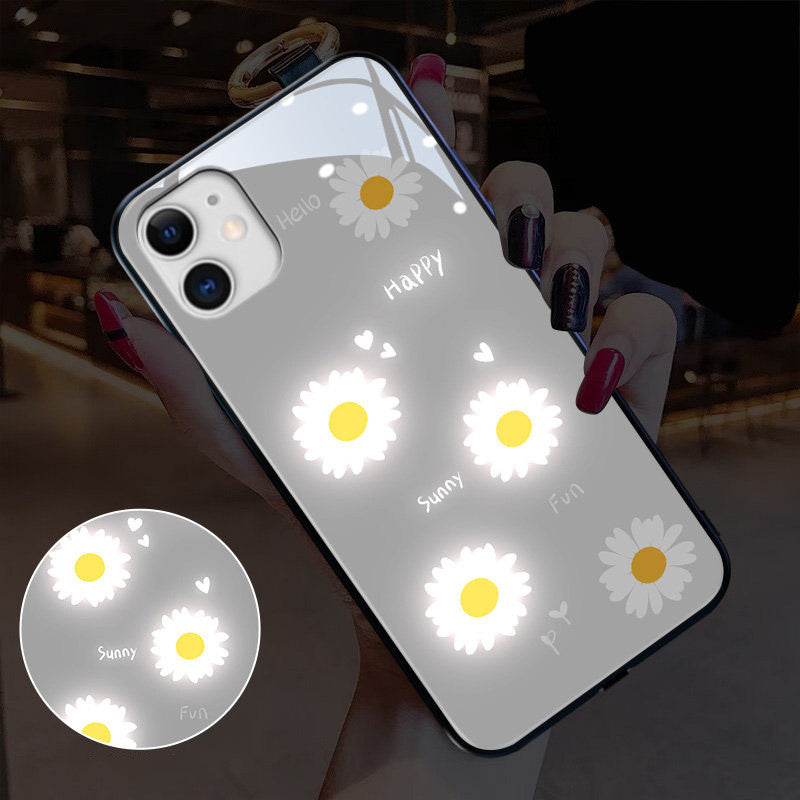 Compatible with Apple Incoming Light Flash Back Shell Case - Minihomy