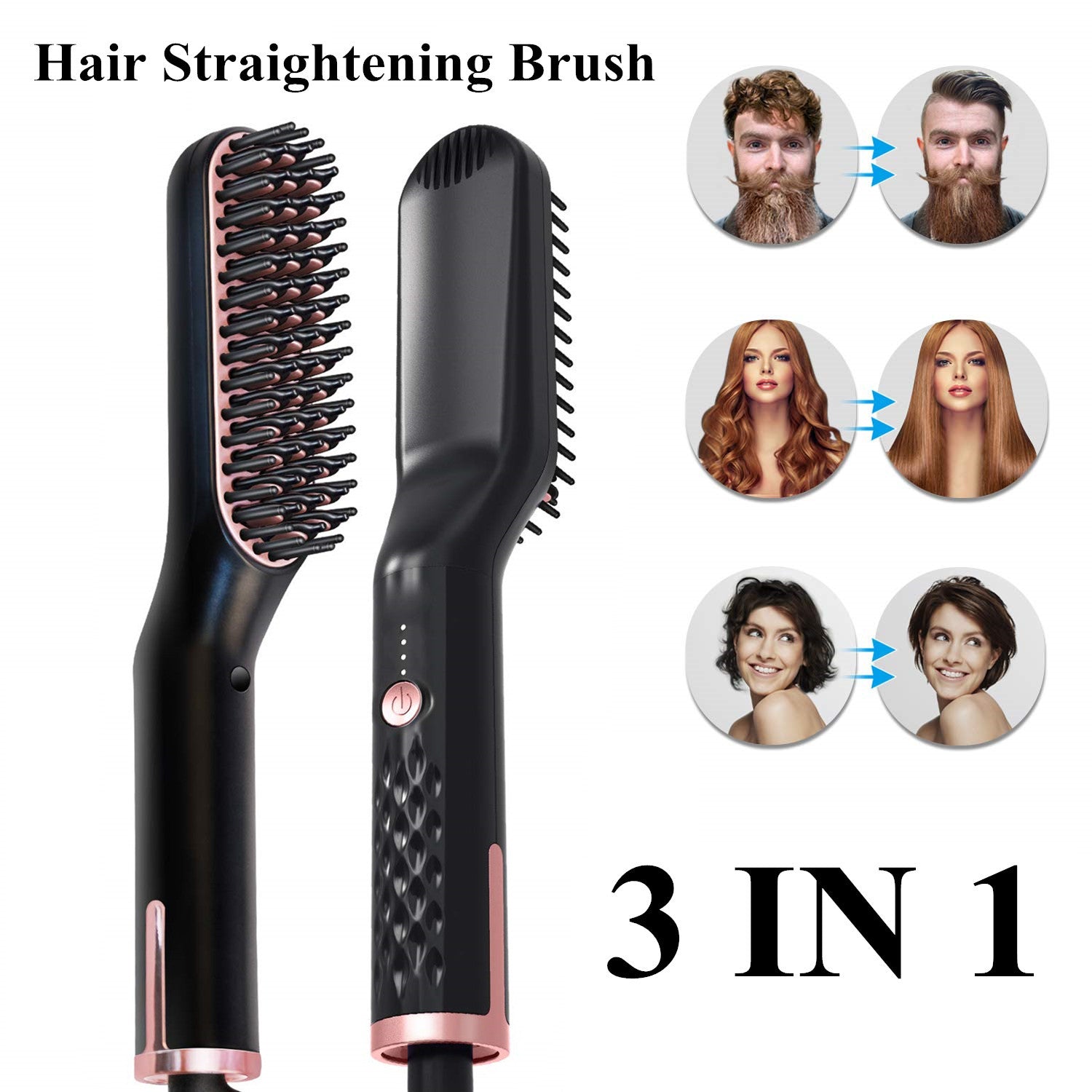 Hair Styling Comb Hair Straightener