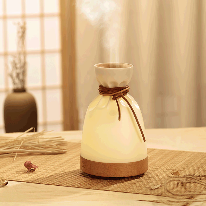Wood Aromatherapy Desk Lamp Humidifier Aromatherapy Machine - Minihomy