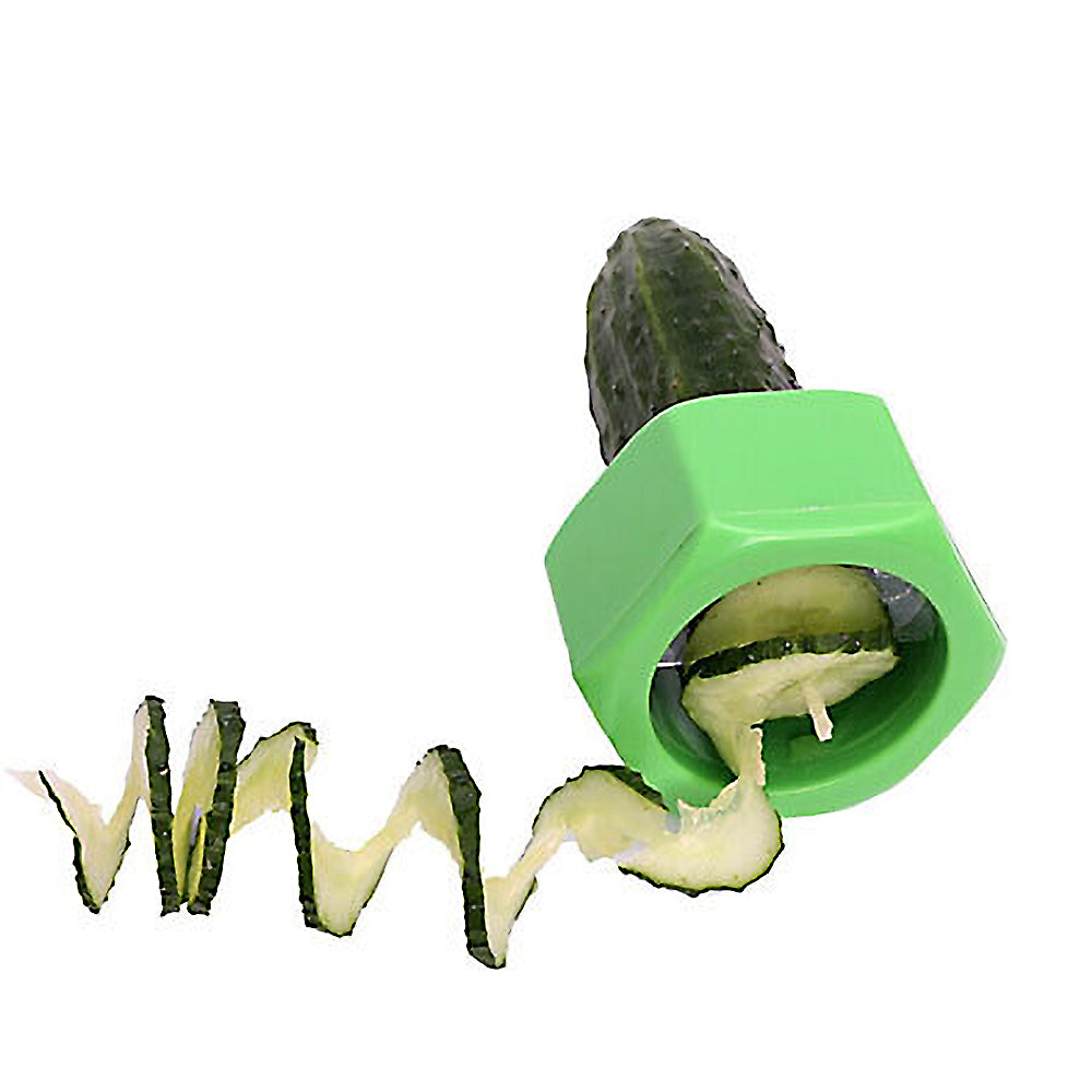 Kitchen Gadgets Spiral Knife Vegetable Cutter Kitchen Fixture Cucumber Slicer - Minihomy
