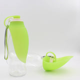 Portable Pet Water Dispenser Feeder Leak Proof With Drinking Cup Dish Bowl Dog Water Bottle - Minihomy