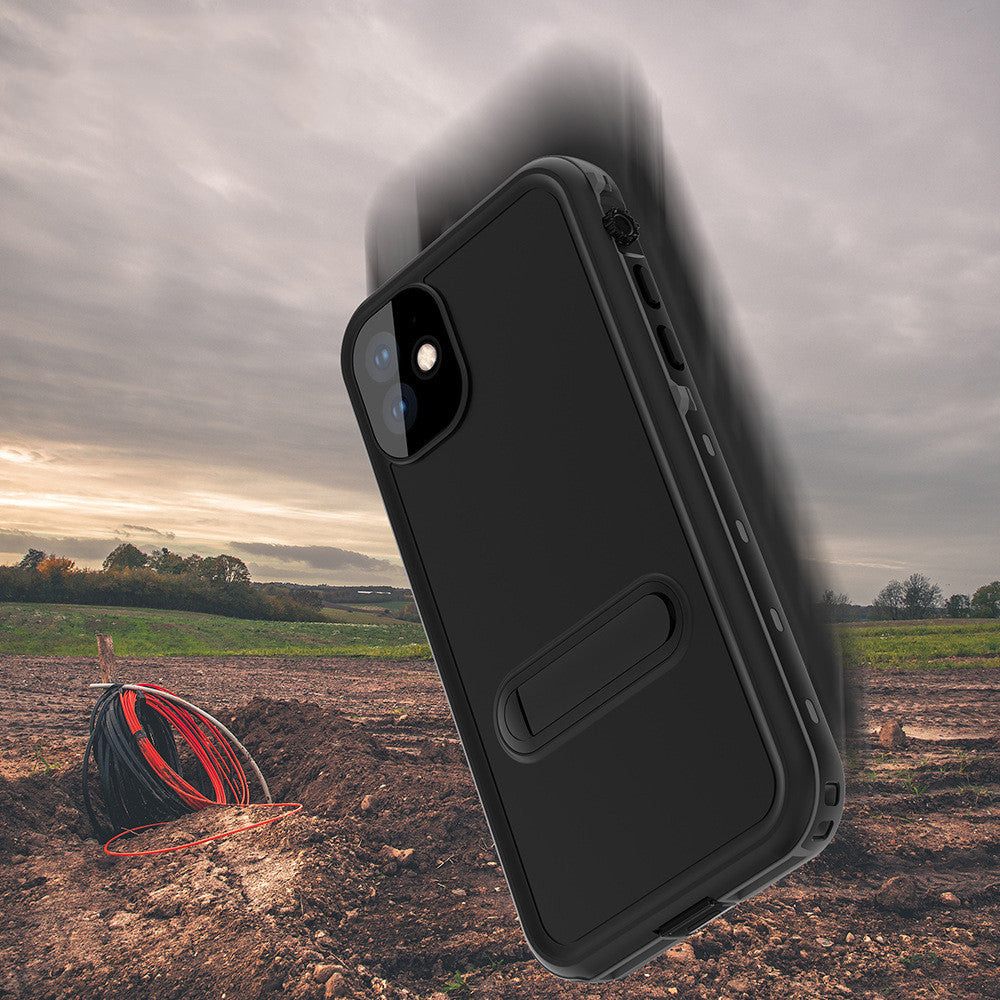 Outdoor Sports Fall-proof Waterproof Stand Mobile Phone Case