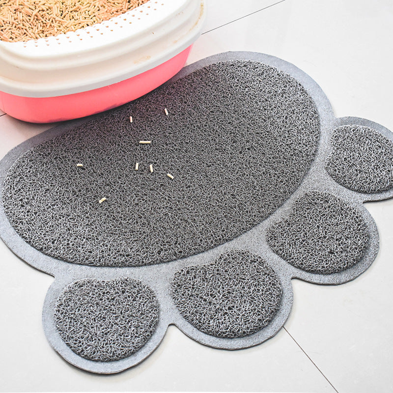 Pet Placemat Splash-proof Cat Litter Mat Anti-carry Out Cat Mat Pet Floor Mat