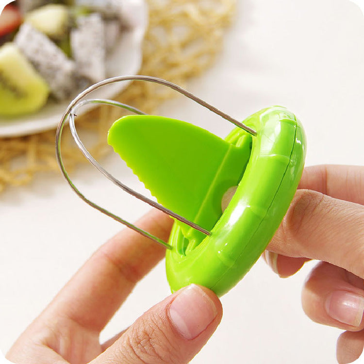 Mini Fruit Kiwi Cutter Peeler Slicer Kitchen Bar Supplies Gadgets Tools For Pitaya Vegetable Fruit Tools Shredders Slicers