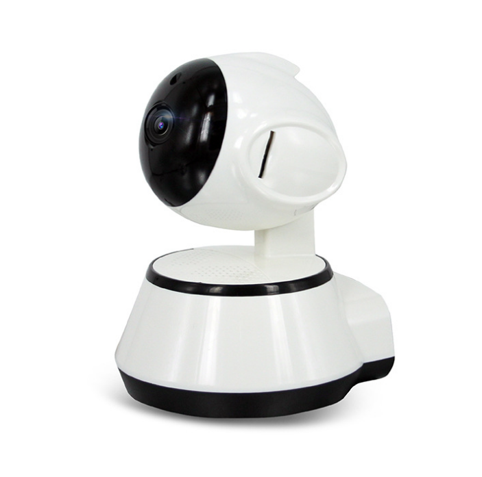 Wireless surveillance camera has a card reader wifi home phone wide-angle panorama 1 million pixels