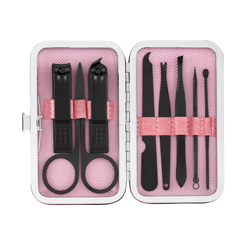 Manicure tool nail clipper 8 piece set - Minihomy