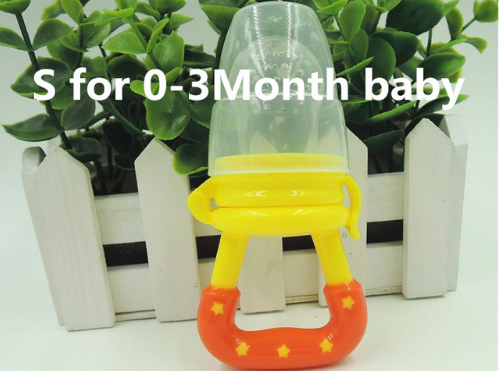 Baby Silicone Pacifier Encapsulated To Soothe Complementary Food Feeding Artifact - Minihomy