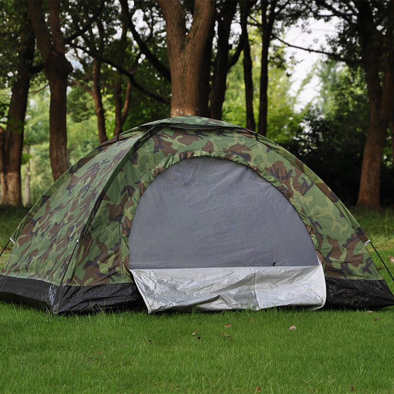 Double Camouflage Tent Leisure Tent Outdoor Camping Tent - Minihomy
