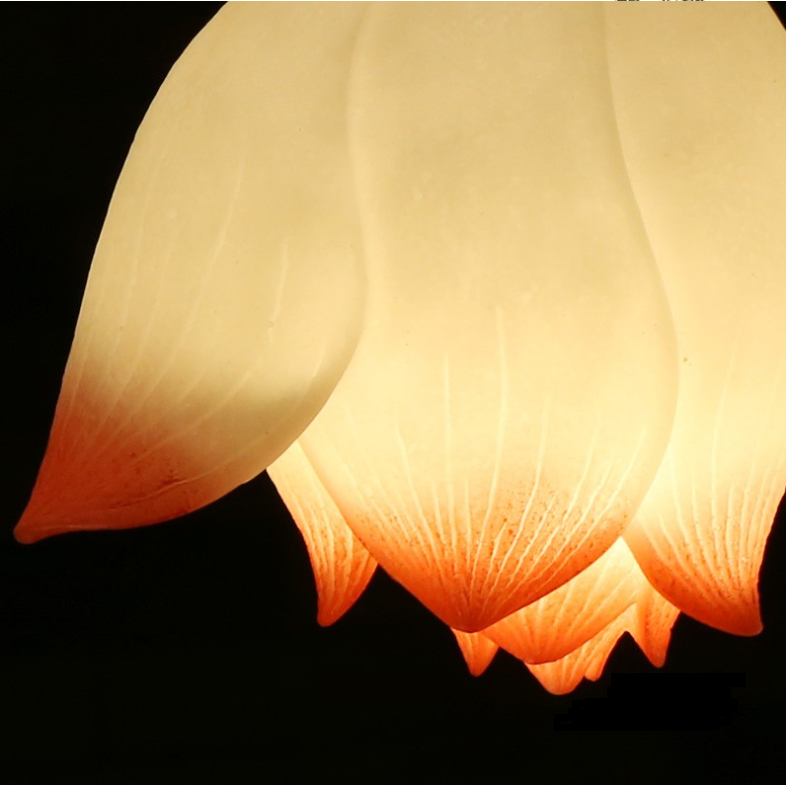 Lotus bergamot wall lamp - Minihomy