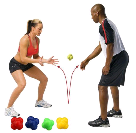 Reaction hexagonal basketball ball dribble reaction training equipment auxiliary equipment rebound defensive training