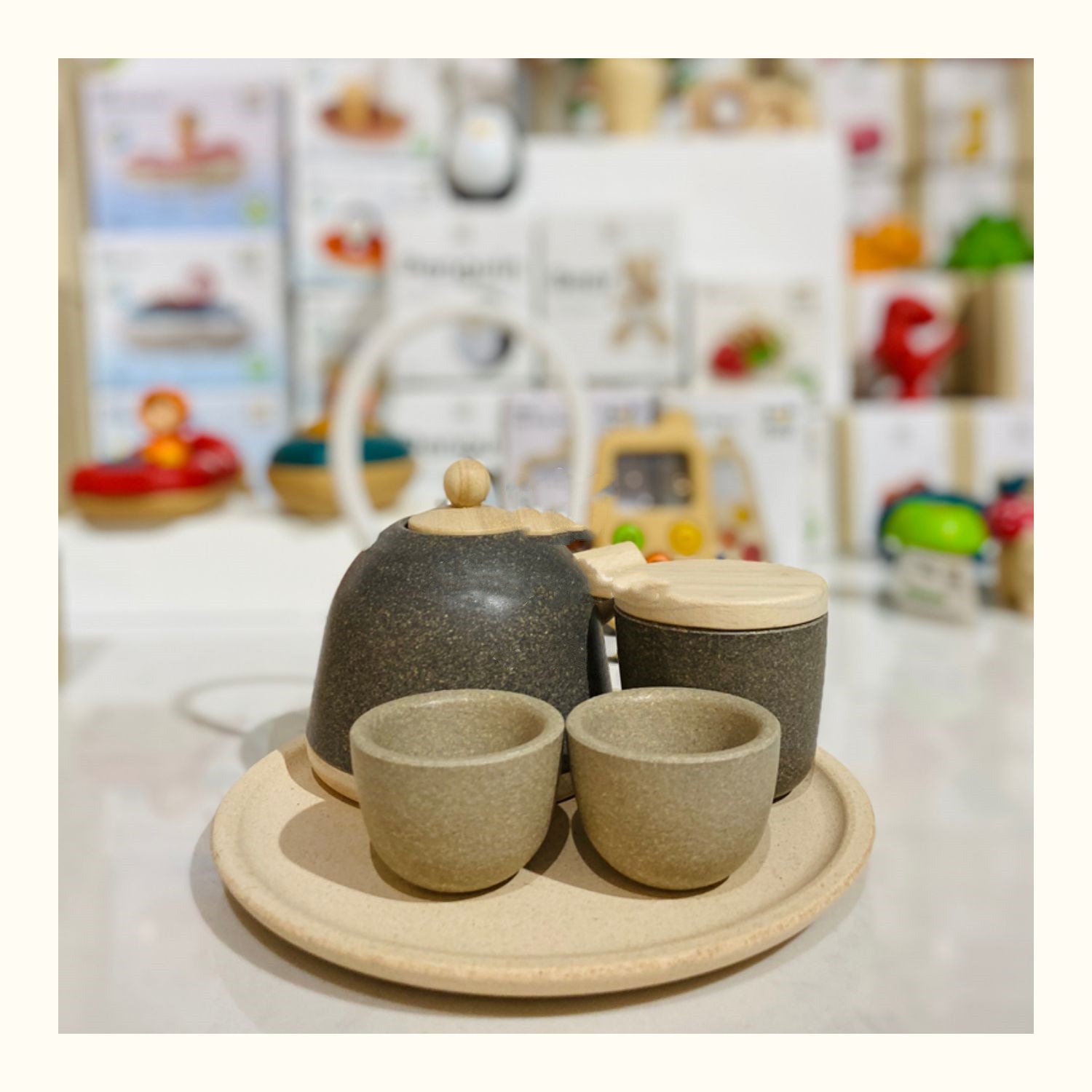 Classic Tea Set For Baby Play House