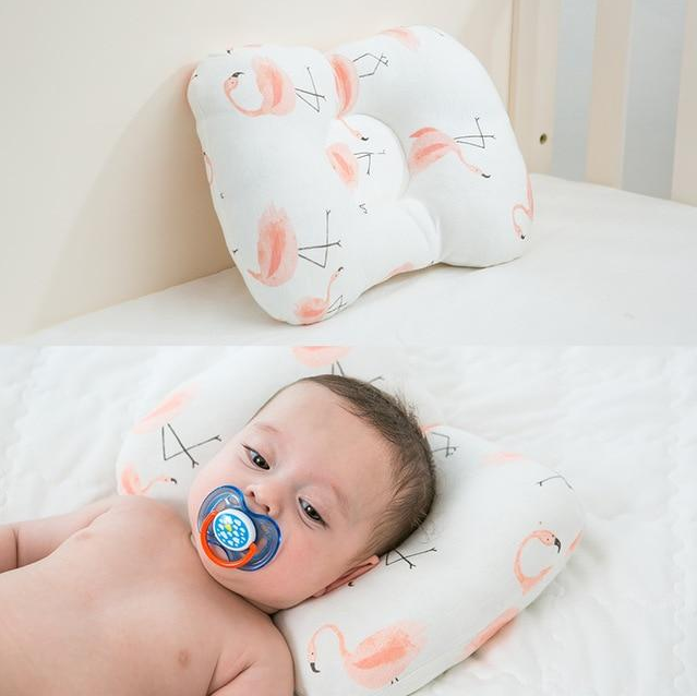 Bedding Baby Kids Pillow Anti Roll Sleeping Pillow Neck Head Baby Pillow - Minihomy