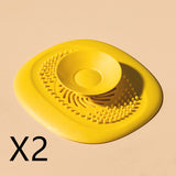 Bathroom Washbasin Drain Hair Catcher Kitchen Sewer Nausea Deodorant Cover Seal Insect-proof Sink Floor Drain Cover - Minihomy