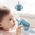 Baby Feeding Cup Straw Water Bottle Sippy Cup Silicone Baby Learning Drinkware Child Leak Proof Cup Kids Supplies - Minihomy