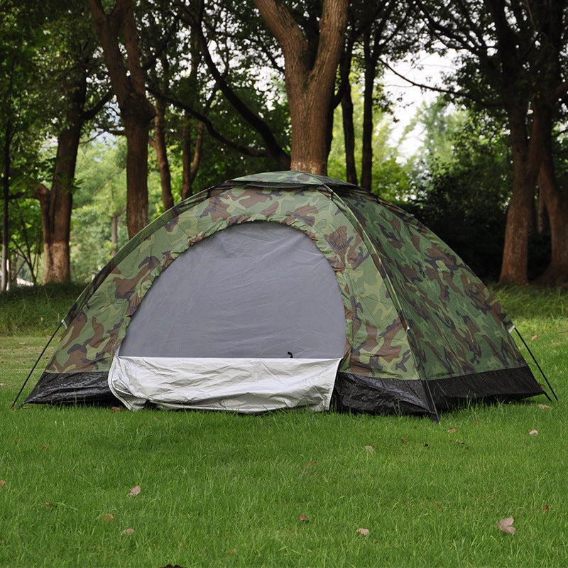 Double Camouflage Tent Leisure Tent Outdoor Camping Tent - Minihomy