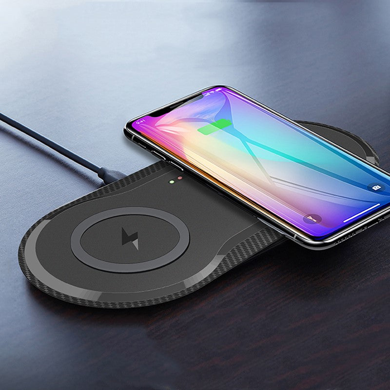Wireless Charger Dual Mobile Phone Charger - Minihomy