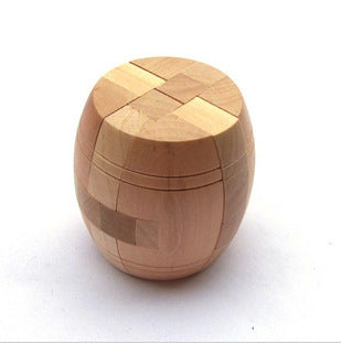 Wooden Puzzle Magic Ball Brain Teasers Intelligence Game - Minihomy