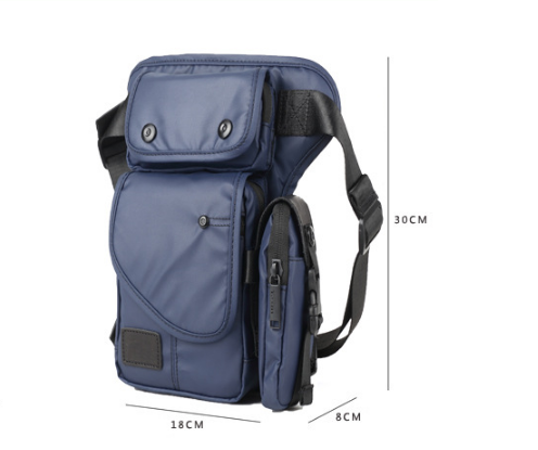 Men Waist Leg Bag Thigh Pack Waterproof Multifunction Casual For Outdoors Travel Men Fanny Pack Male Bag
