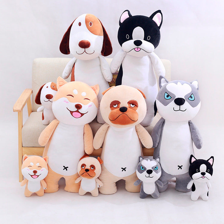The  Cotton Dog Doll Feather Pillow Quality Goods  Husky Soft Plush Toys To Send His Girlfriend - Minihomy