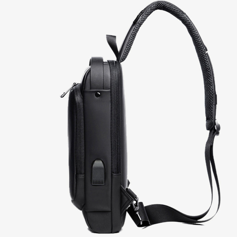 Rechargeable Password Anti-theft Large Capacity Diagonal Chest Bag