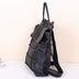 Special first layer leather stitching backpack