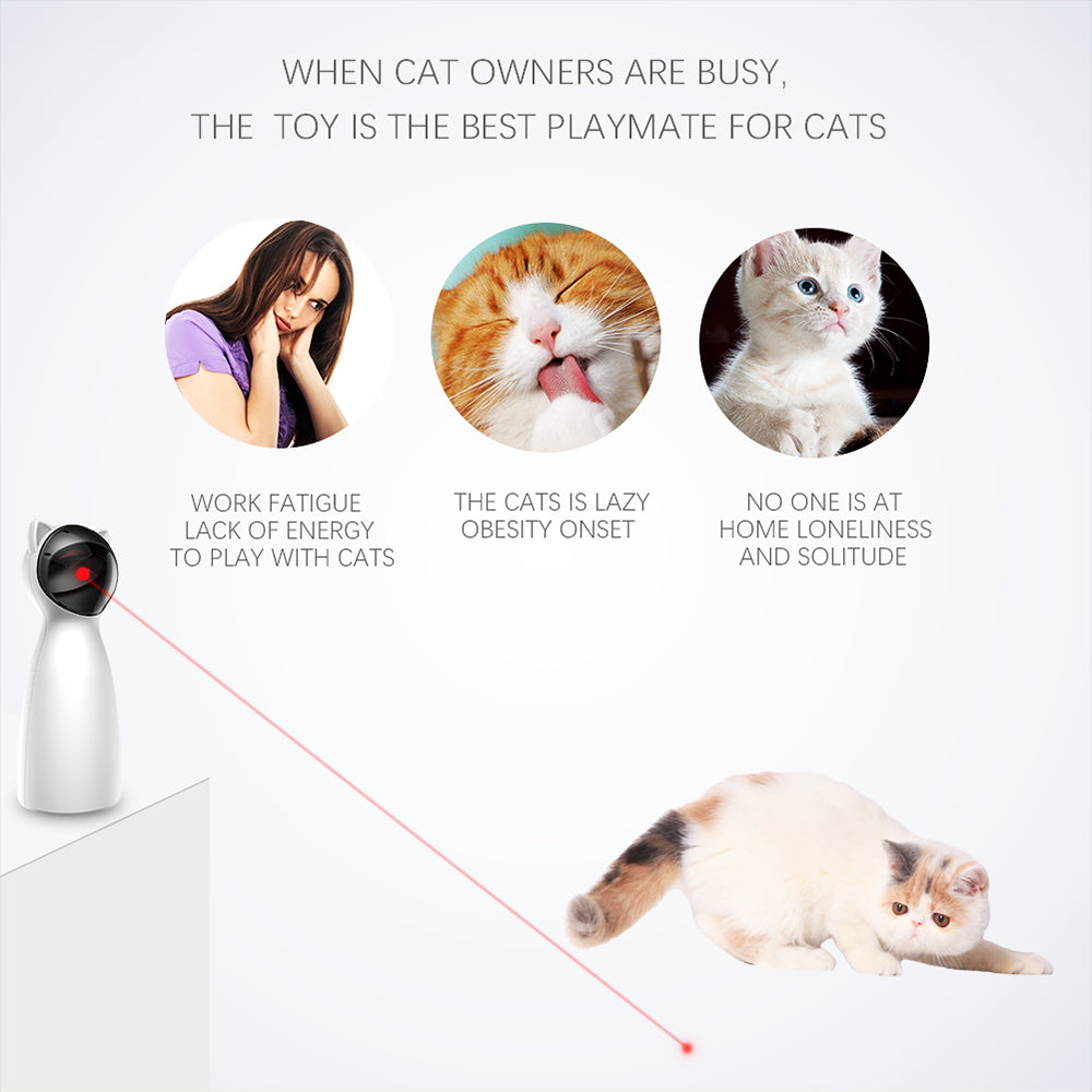 Creative Cat Pet LED Laser Funny Smart Toy