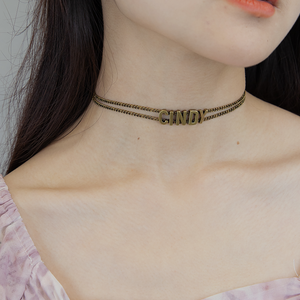Trendy Simple Metal Clavicle Chain