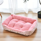 Kennel pet supplies in the large dog pet nest Golden Retriever dog bed autumn and winter cotton dog mat