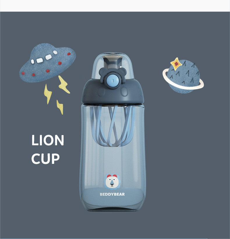 Children's Water Cup Plastic Anti-fall Portable Water Bottle