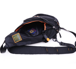 Men Oxford Sling Knapsack Shoulder Messenger Chest Bag Laptop Kettle Travel Assault Single Back Pack Cross Body Trekking Bags - Minihomy
