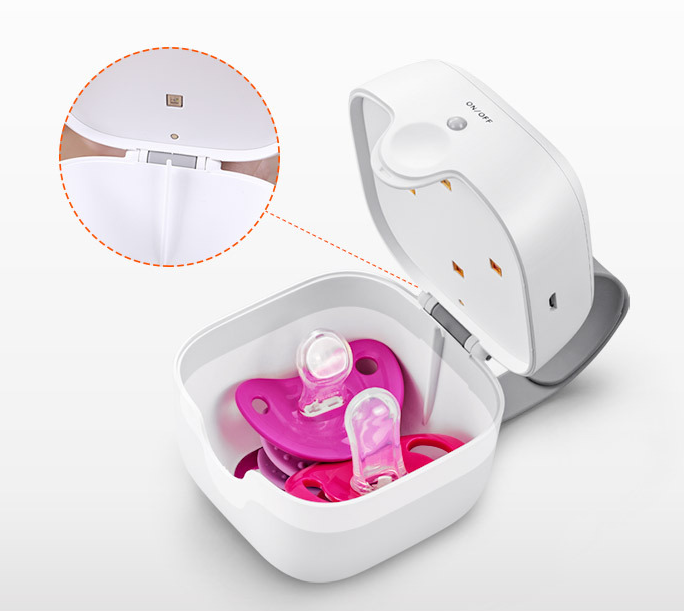 Baby Pacifier Disinfection Box Pacifier Storage Case - Minihomy