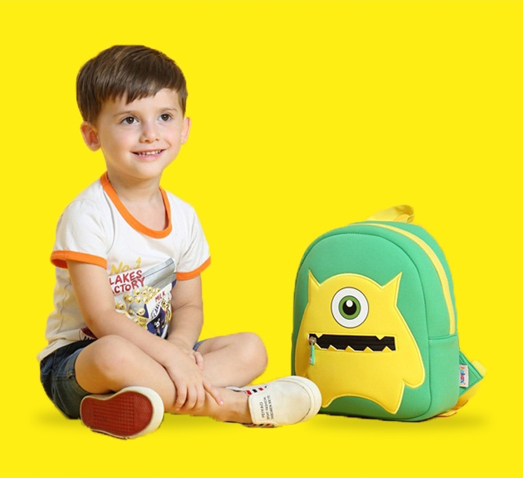 Children's School Bag - Alien Backpack