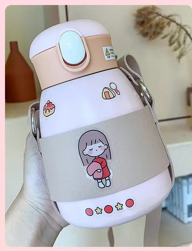 Net Celebrity Water Cup Female Cute Girl Heart Pot BellyCup