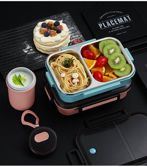 Stainless steel insulated lunch box - Minihomy