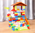 Children's puzzle building blocks early childhood toys - Minihomy
