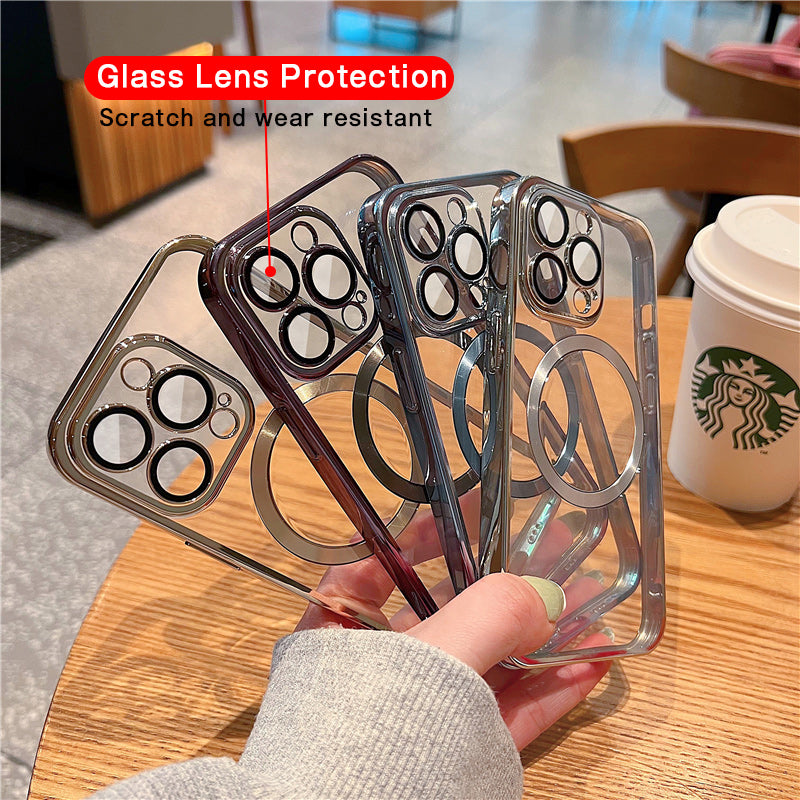 Phone Case With Camera Protector With Lens Protector