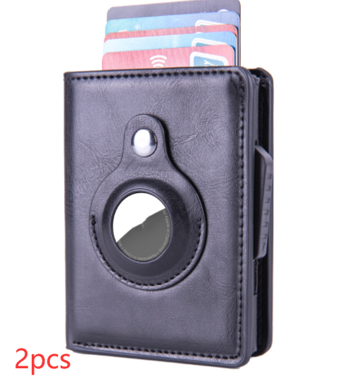 Automatic Card Wallet - Anti-lost PU Leather Card Holder