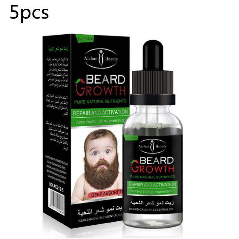 Beard Essential Oils Mild Maintenance Beard Nourishing Care Beard Repair Essential Oil - Minihomy